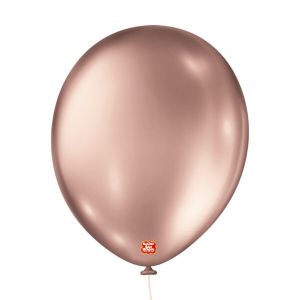 BALAO 11 METALLIC BALLON ROSE GOLD C/25