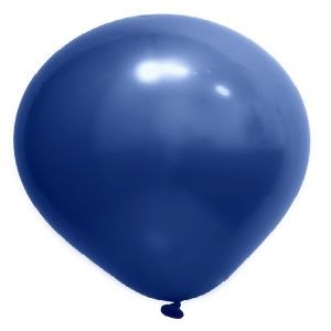 BALAO 5 CROMADO AZUL C/25