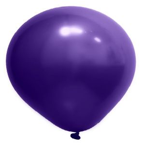 BALAO 12 CROMADO ROXO C/24