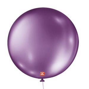 BALAO 5 METALLIC BALLON ROXO C/25