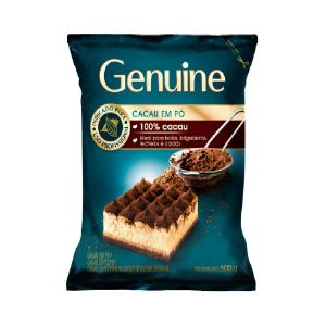 CACAU EM PO GENUINE 100 500G