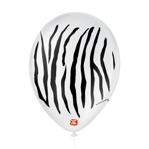 BALAO 9 ZEBRA BRANCO POLAR/PRETO C/25