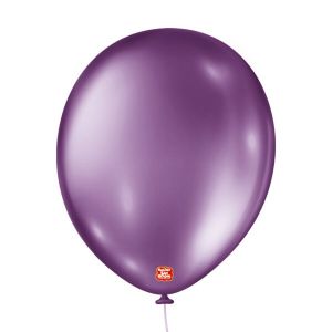 BALAO 11 METALLIC BALLON ROXO C/25